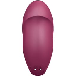 Satisfyer Tap & Climax 1, Ansicht von unten mit Ladeanschluss