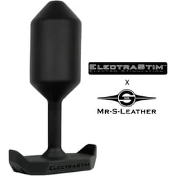 ElectraStim Elektro-Analplug aus leitfähigem Silikon in der Gesamtansicht