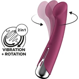 Satisfyer Spinning G-Spot 1 Vibrator, Gesamtansicht von oben