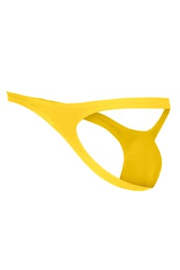 Cut4Men – Low-Rise-String mit Bulge-Effekt (weiß) – Gelb / XL, Ansicht 14