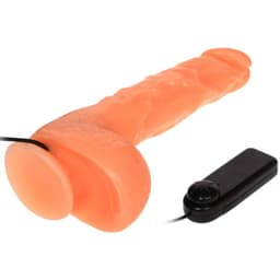 Baile Vibrator mit Venenstruktur von der Seite fotografiert, Detailaufnahme der geäderten Oberfläche