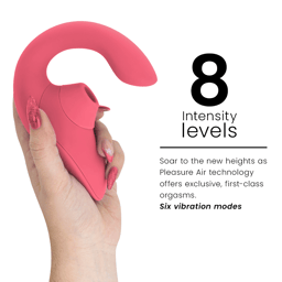 Womanizer Blend – Rabbit-Vibrator mit Pleasure Air und G-Punkt-Vibration – Rosé, Ansicht 19