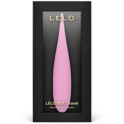 Lelo Dot Travel Stimulator, Rückansicht mit klar erkennbaren Bedienelementen