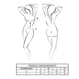 Passion Velmore Body am Model, Gesamtlook unter offenem Blazer