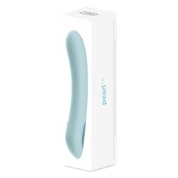 Kiiroo Pearl 3 G-Punkt-Vibrator, Nahaufnahme des Chrom-Finish