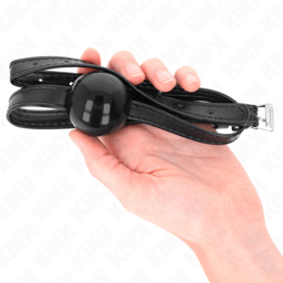 Kink Ballknebel, Größenvergleich mit 4 cm Durchmesser – zusätzliche Detailansicht des Produkts