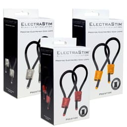 ElectraStim Prestige ElectraLoops, dickes leitfähiges Silikon in Nahaufnahme