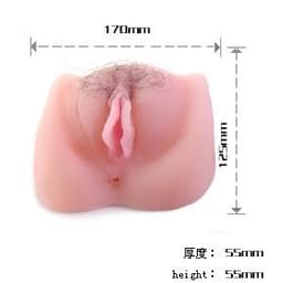 Vaginale Öffnung des Baile Anthea Magic Flesh Masturbators im Detail