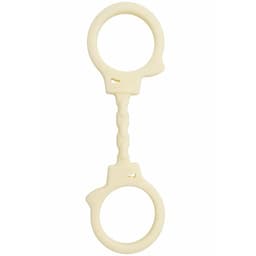 Diverty Sex Diablo Picante fluoreszierende Silikon-Handschellen, Gesamtansicht