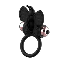 Verpackung des Coquette Chic Desire Cockring Schmetterling mit Herstellerangaben und Produktabbildung