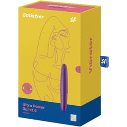 Satisfyer Ultra Power Bullet 6 in der Hand gehalten, Größenverhältnis