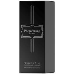 PheroStrong Pheromone for Men Pheromon-Parfum für Männer, alle Flaschengrößen nebeneinander