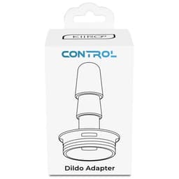 Kiiroo Control Adapter am Kiiroo Control-Gerät montiert in Studioaufnahme auf weißem Hintergrund