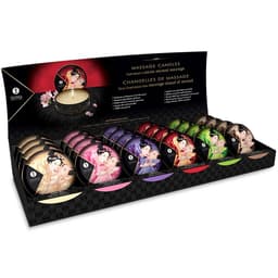 Shunga Mini Caress Display, Aufstellung auf dem Verkaufstresen