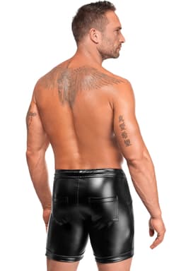 Noir Handmade Rogue Shorts, Detailansicht der Seitentaschen