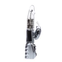 Baile Amour Rocket mit transparentem Schaft und Metallperlen im Detail