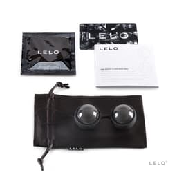 Lelo Luna Beads Noir Kegelkugeln mit sichtbarer Entnahmeschnur