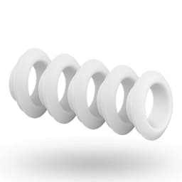 Satisfyer Pro Deluxe Wechselaufsätze, Anwendungsgrafik zum Aufstecken