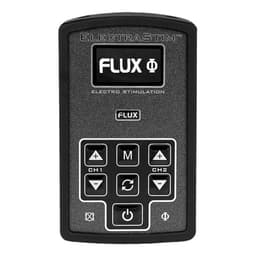 ElectraStim Flux Stimulator von hinten mit Ladeanschluss