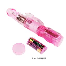 Baile Rosa Kaninchen Mini Rotator, Batteriefach mit AAA-Batterien