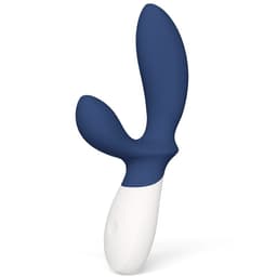 Lelo Loki Wave 2 Prostatamassager in Blau, Gesamtansicht, produktgetreue Darstellung