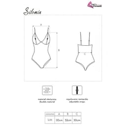 Livco Corsetti Silomin Body, Detailaufnahme der Spitzenverarbeitung