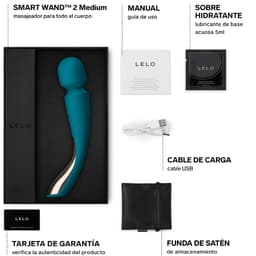 Lelo Smart Wand 2 Medium Aqua, Ansicht der Bedientasten im Detail