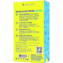B Swish Bcute Curve Infinite mit USB-Ladekabel – Produktfoto in Studioqualität