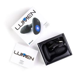 Smartphone mit App-Steuerung neben dem Kiiroo Lumen Analplug