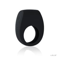 Lelo Tor 2 Vibrationsring in Schwarz, Gesamtansicht, Nahaufnahme des Produkts