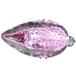 Baile Fingervibrator im Größenvergleich mit der Hand