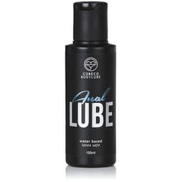 Cobeco CBL Anal Lube, Rückseite mit Anwendungshinweisen