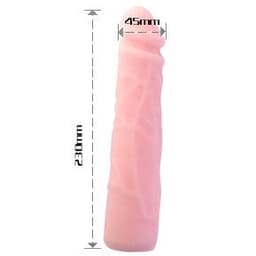 Baile Skin Touch realistischer Silikon-Dildo in der Gesamtansicht von vorne