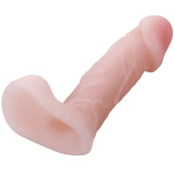 Baile Slick Pleasure Mini-Dildo wird gebogen und zeigt seine Flexibilität