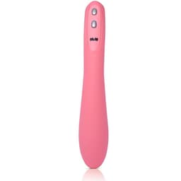 Je Joue The Wand Vibrator mit Bedientasten in Nahaufnahme in natürlichem Licht fotografiert