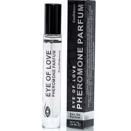 Eye of Love Confidence Pheromon-Parfum für Männer, 10 ml, Gesamtansicht des Flakons