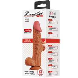 Verpackung des Baile Buraq realistischen Dildos mit Produktabbildung