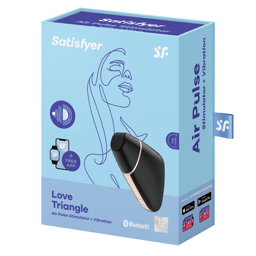 Bedientaste des Satisfyer Love Triangle Klitorisstimulators im Detail
