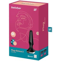 Verpackung des Satisfyer Plug-ilicious 2 Analvibrators mit App-Steuerung