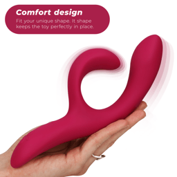 We-Vibe Nova mit 21,5 cm Länge im Größenvergleich in scharfer Nahaufnahme