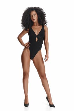 Demoniq LadyX Gracia Body, Detailansicht des blickdichtem Stoff