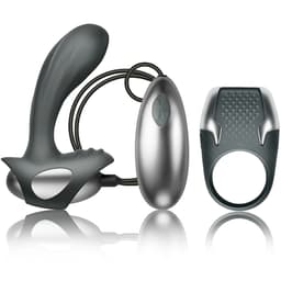 Climaximum Excite Kit, Penisring und Prostata-Massagegerät im Set