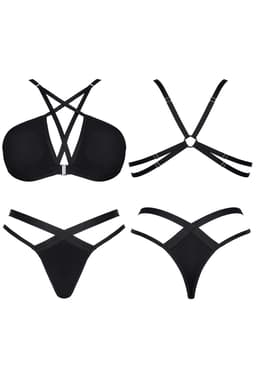 Demoniq LadyX Casilda Set, Detailansicht der verstellbaren Träger
