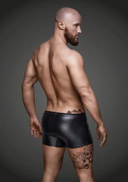 Noir Handmade H006 Boxer-Short, Nahaufnahme des Materials, Boxer-Short von Noir Handmade