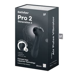 Satisfyer Pro 2 Generation 3 – App-gesteuerter Druckwellen-Vibrator – Schwarz, Ansicht 21