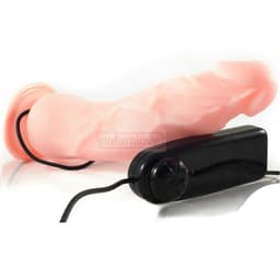 Love Clone im Größenvergleich mit der Hand, 22,3 cm Länge zur besseren Einschätzung von Form und Größe