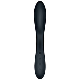 Satisfyer Rrrolling Explosion mit USB-Ladekabel, mit Fokus auf die Materialoberfläche