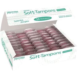 JoyDivision Soft-Tampons Professional, einzeln verpackter Tampon mit Aufreißlasche