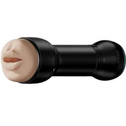 Kiiroo Feel Stroker Mouth mit mundförmigem Eingang von vorn fotografiert