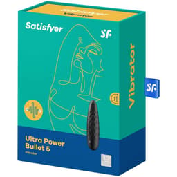 Satisfyer Ultra Power Bullet 5 in der Hand gehalten, Größenverhältnis